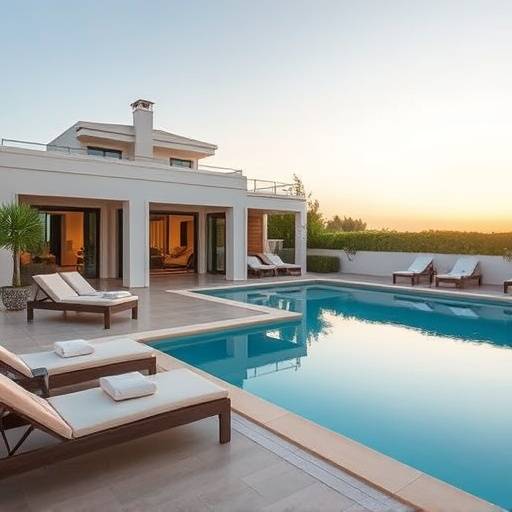 Villa con piscina privada en Estepona